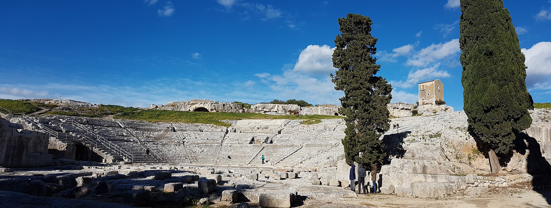 The Greek theatre in Syracuse’s Neapolis archaeological park